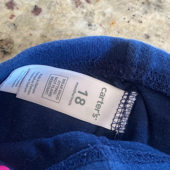 Carter's Pajama Pants 18M. - Picture 3 of 3